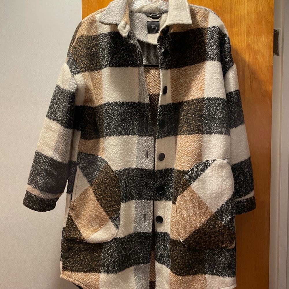 Trendy and never been worn! Flannel Shacket